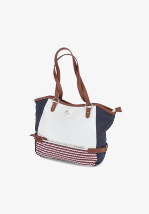 SHOPPER - Borsa a mano - weiß kombi