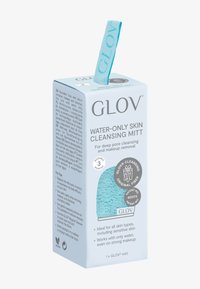 Glov GLOV® WATER-ONLY MAKEUP REMOVER AND SKIN CLEANSING MITT + HOOK - Skincare Set - blue lagoon