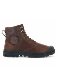 Palladium Botines con cordones - brown