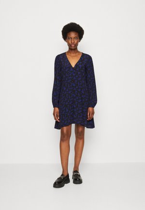 GAP BUTTON FRONT MINI DRESS - Φόρεμα πουκάμισο - blue