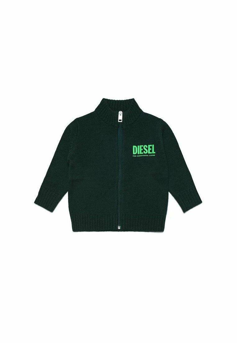 Diesel Felpa con zip - green/verde - Zalando.it