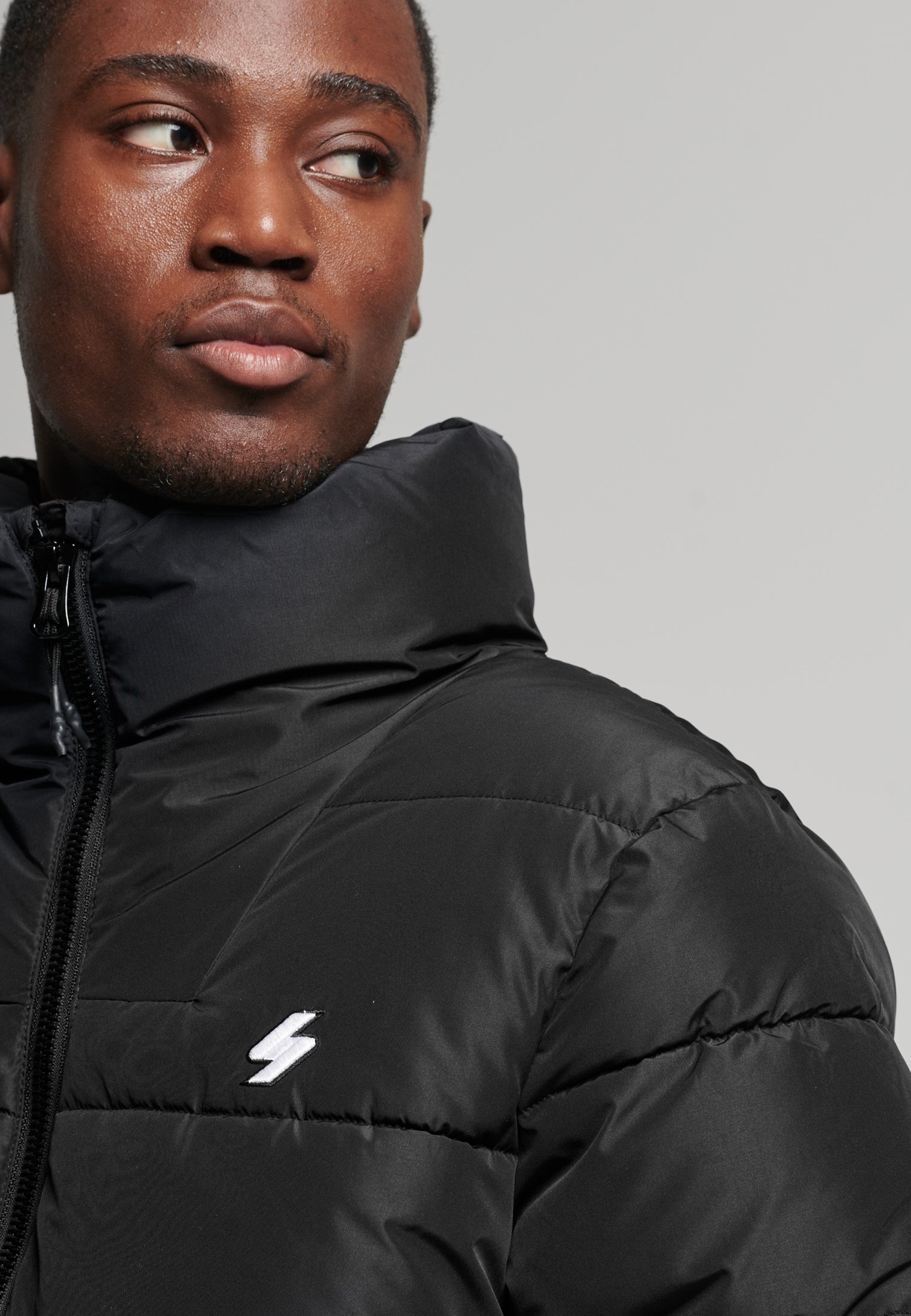 Superdry NON HOODED SPORTS PUFFER 