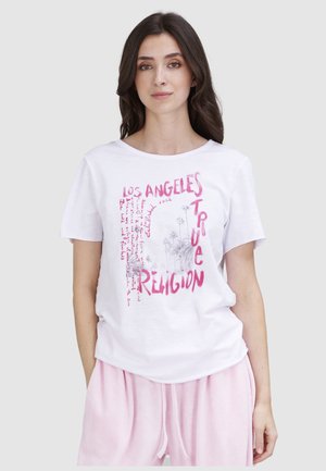 PALM - Print T-shirt - white