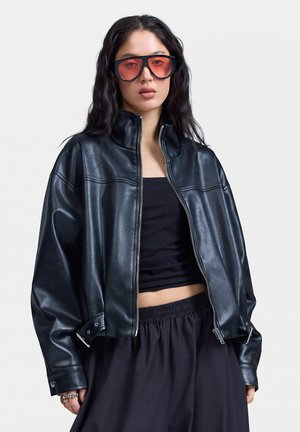 House, Faux leather jacket - black