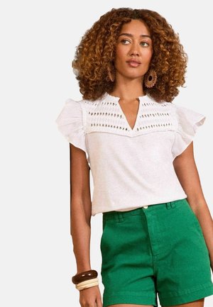 Print T-shirt - ivory
