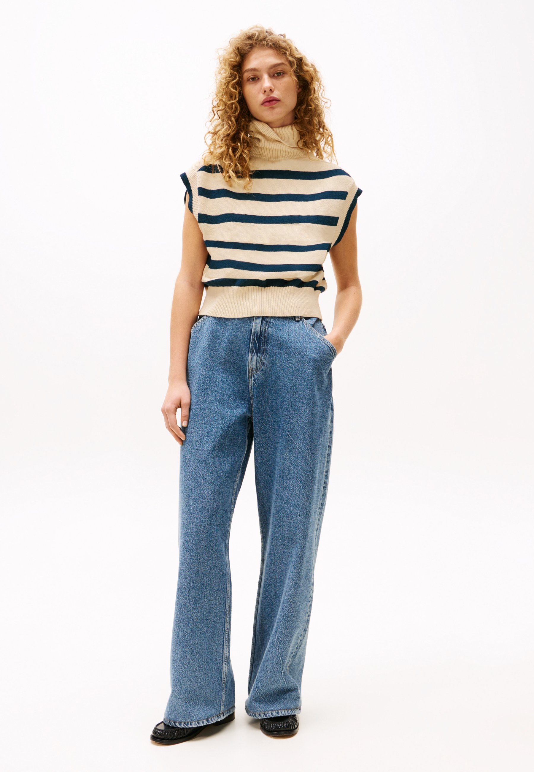 売れ筋商品|||トミー ヒルフィガー Tシャツ レディース トップス TH X SOFIA RICHIE GRAINGE TANK SWEATER TOP - Top - dark night navy Tommy Hilfiger TH X SOFIA RICHIE GRAINGE TANK SWEATER TOP