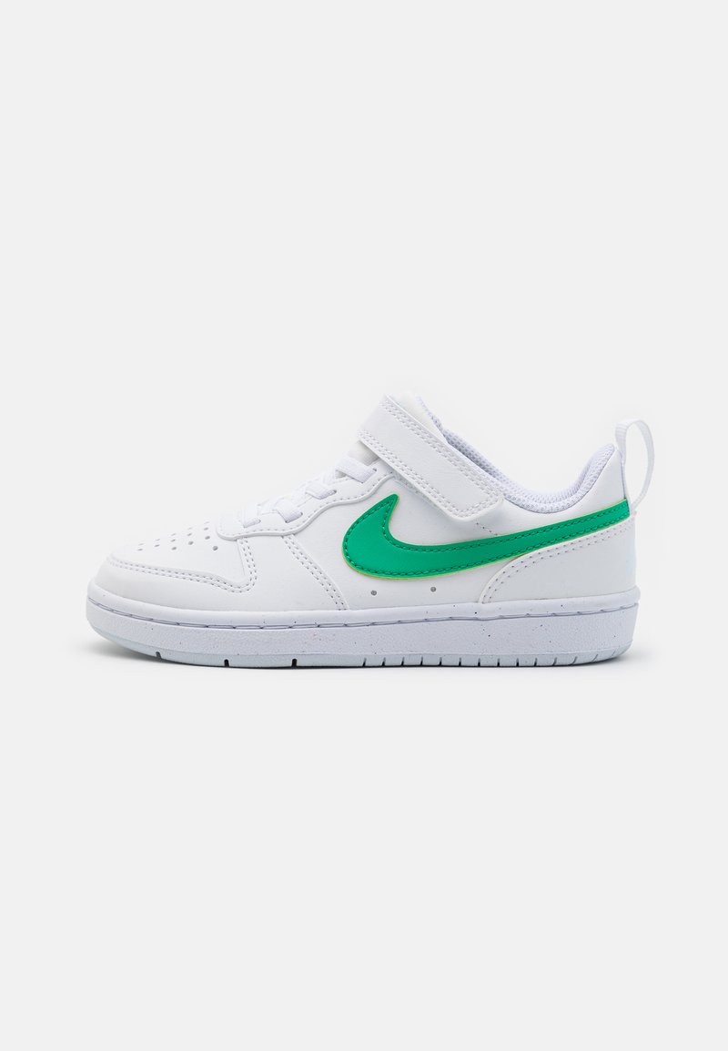 Nike Sportswear COURT BOROUGH LOW RECRAFT - Baskets basses - white/stadium green/football grey