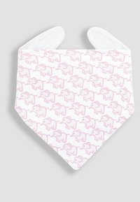 JoJo Maman Bébé 3-PACK DRIBBLE  - Selyemkendő - pink