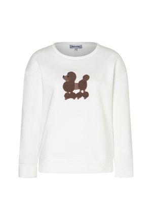 FLAUSCHIGES  PUDEL - Sweatshirt - off white