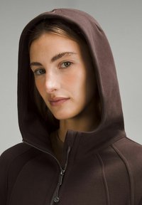 lululemon SCUBA OVERSIZED HALF ZIP HOODIE - Luvtröja - espresso