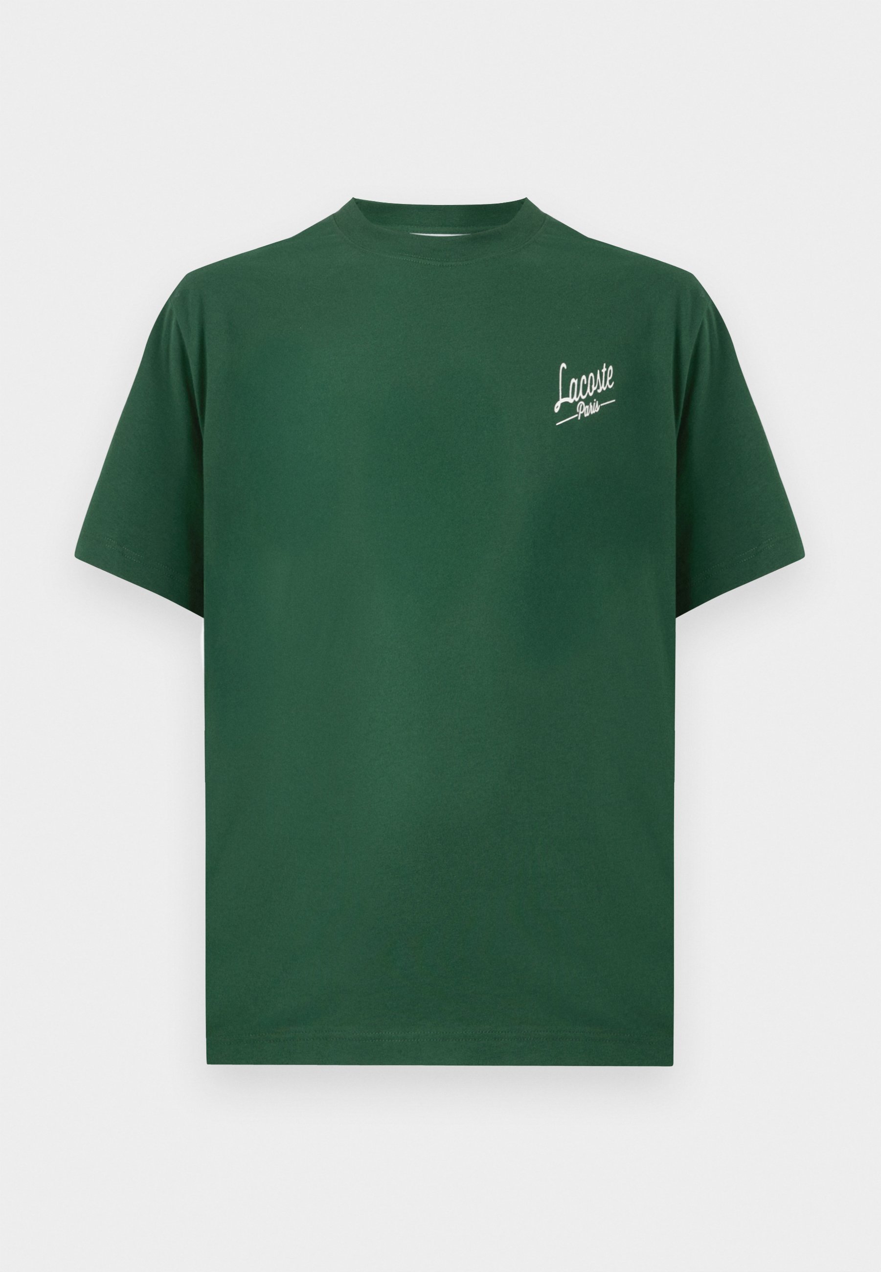 Tシャツ・カットソー Lacoste Cotton T-Shirt With Print Lacoste - Black T-shirt with 