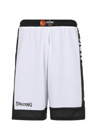 Spalding REVERSIBLE - Korte broeken - black white