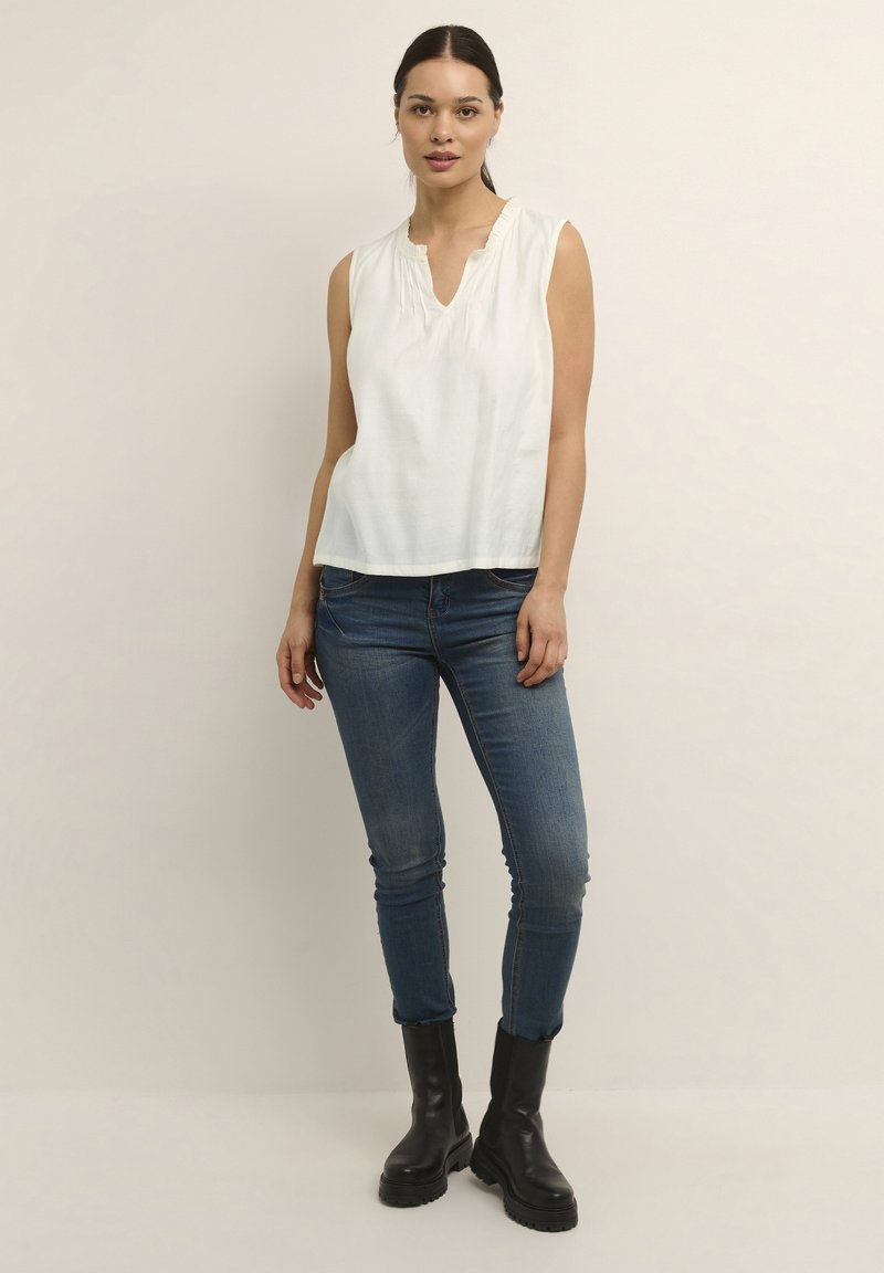 Damen T-Shirts | Cream CRLISELIN Bluse eggnog/offwhite - QF95556 Damen T-Shirts | Cream CRLISELIN Bluse eggnog/offwhite - QF95556
