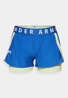 PLAY UP SHORTS - Sports shorts - tech blue/retro green/ white