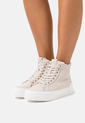 VULC FLATFORM BOLD MID - Baskets montantes - eggshell