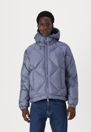 QUILL SUPER LIGHT THERMO HEAVY UNISEX - Down jacket - grey blue avio