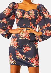 Chi Chi London Pouzdrové šaty - blue