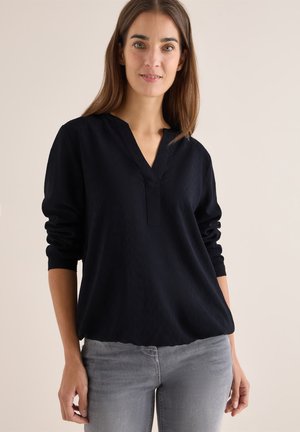 IN UNIFARBE - Bluse - schwarz