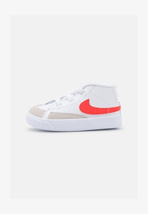 BLAZER MID CRIB UNISEX - Sneakers hoog - white/habanero red/medium blue/black