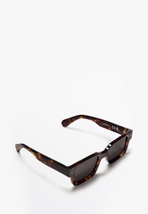 Massimo Dutti RECTANGULAR - Solbriller - dark brown