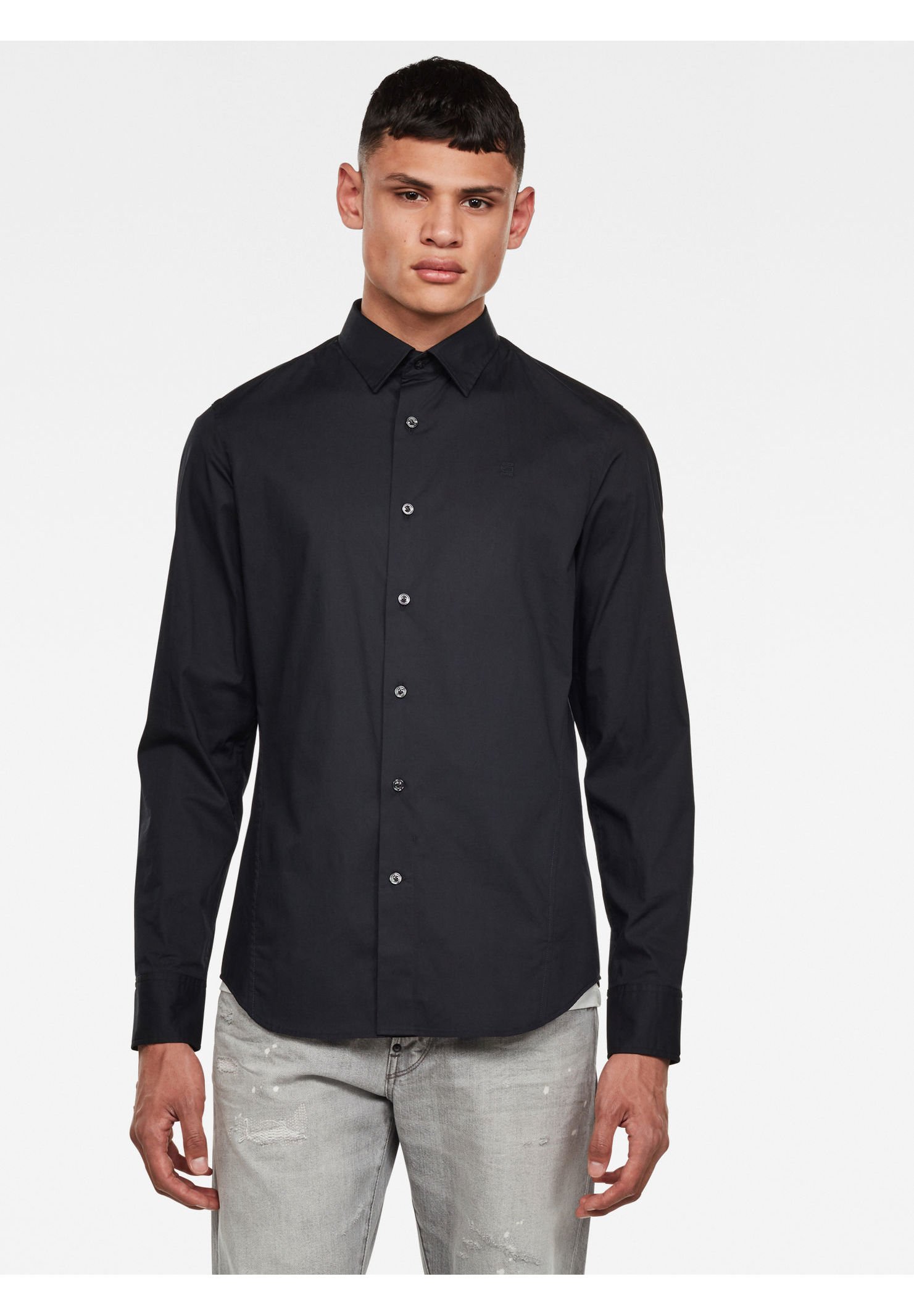 G-Star DRESSED SUPER SLIM - Shirt - dk 