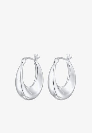 Elli ELEGANT CLASSIC HOOPS - Orecchini - silberfarben