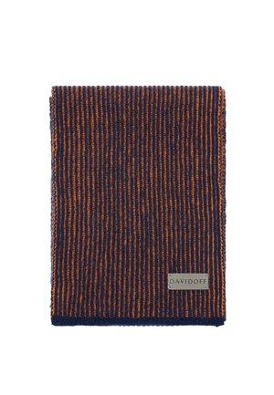 ESSENTIALS - Scarf - navy blue orange