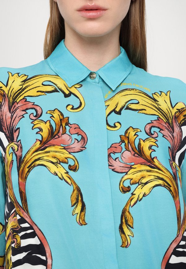 Button-down blouse - blu2