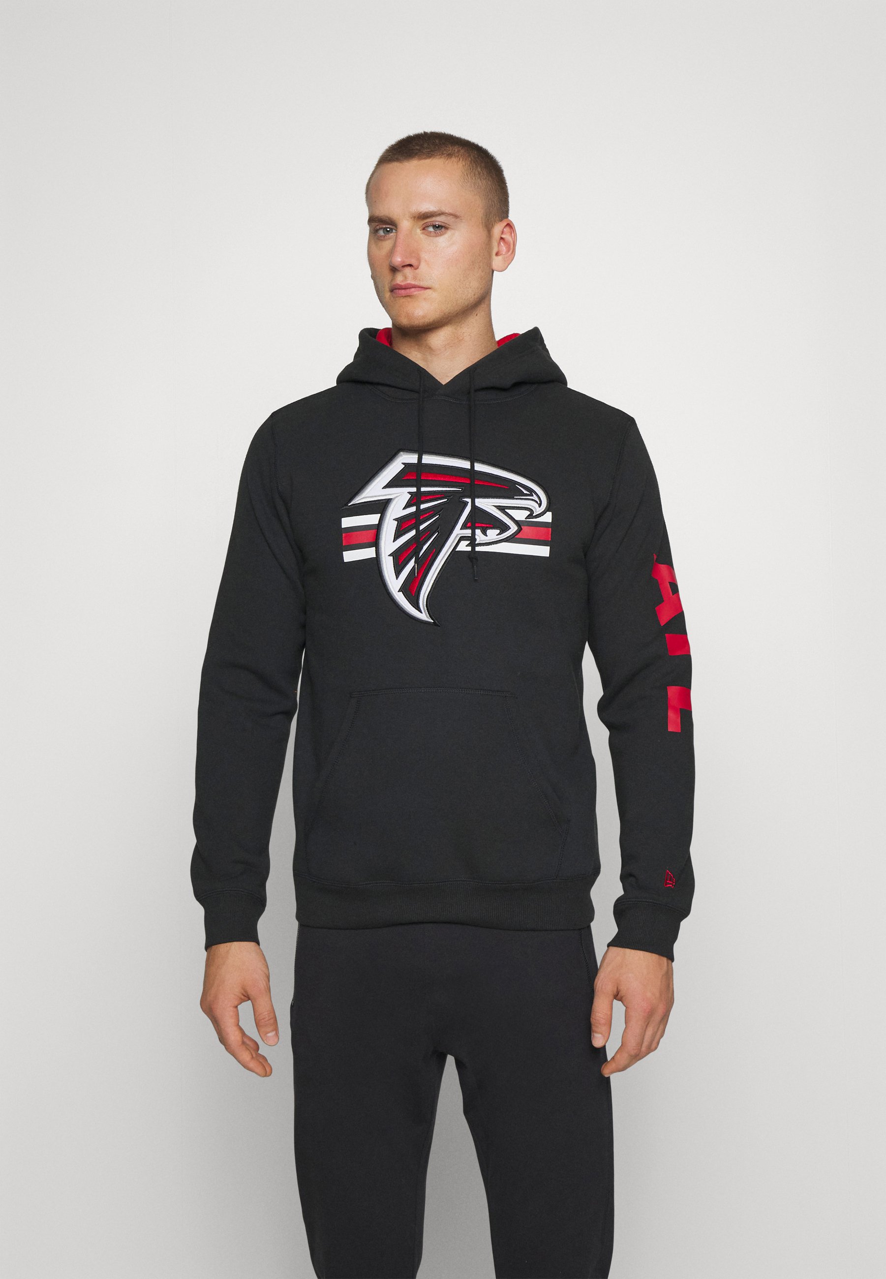 New Era NFL ATLANTA FALCONS HOODIE - Hoodie - black - Zalando.de