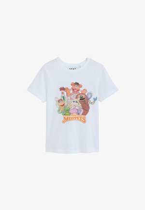 Next, REGULAR FIT - THE MUPPETS LICENCE SHORT SLEEVE T-SHIRT - T-shirts print - white