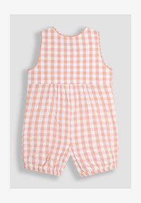 Kijelölve, coral gingham giraffe