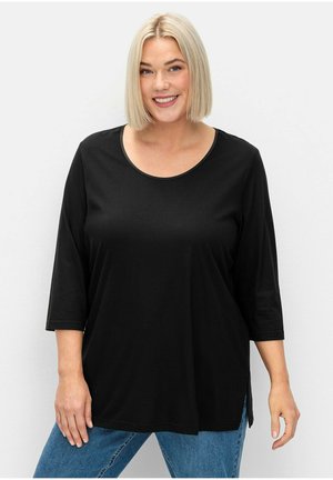 Sheego, 3/4-ARM - Long sleeved top - schwarz