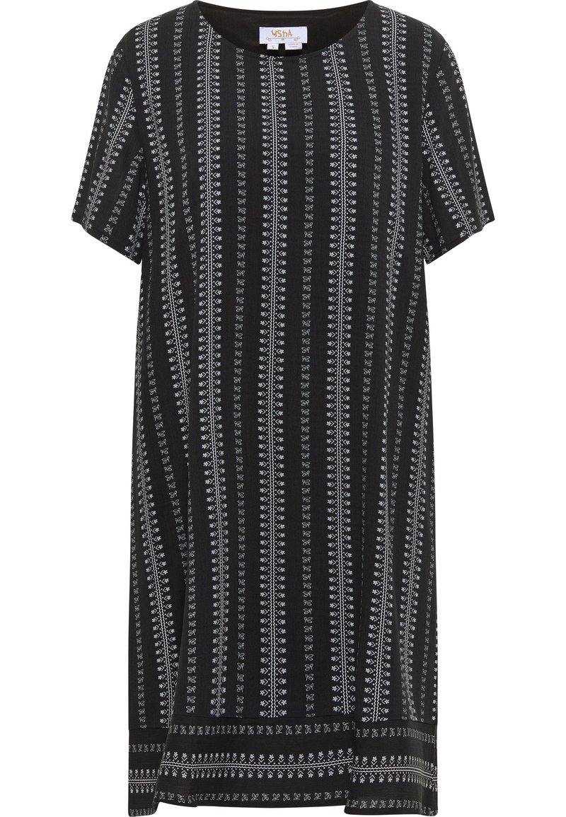 usha Jurk zwart usha Jurk zwart