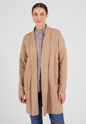ESPRIT - Chaqueta de punto - marron chiné