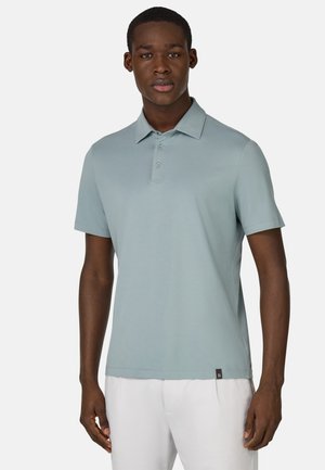 Boggi Milano STRETCH SUPIMA - Polo shirt - light green