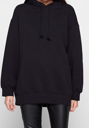 Jersey con capucha - black