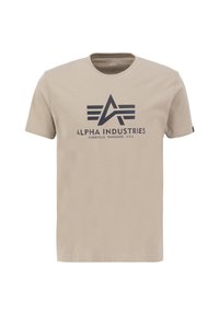 Alpha Industries RAINBOW REF - Tričko s potlačou - vintage sand