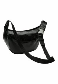 Liebeskind Berlin CHUDY PAPER TOUCH CRINKLE BELTBAG - Umhängetasche - black