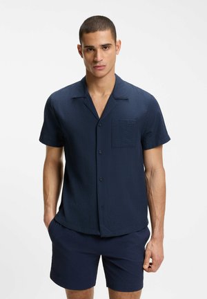 BOSS BOSS RELAX_SHIRT - Beach accessory - dark blue thirteen