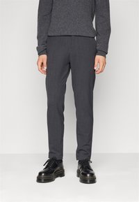 Calvin Klein Tygbyxor - mottled dark grey