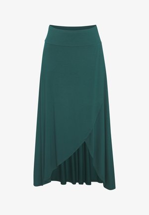 LASCANA, LASCANA MAXIROCK - Wrap skirt - petrol