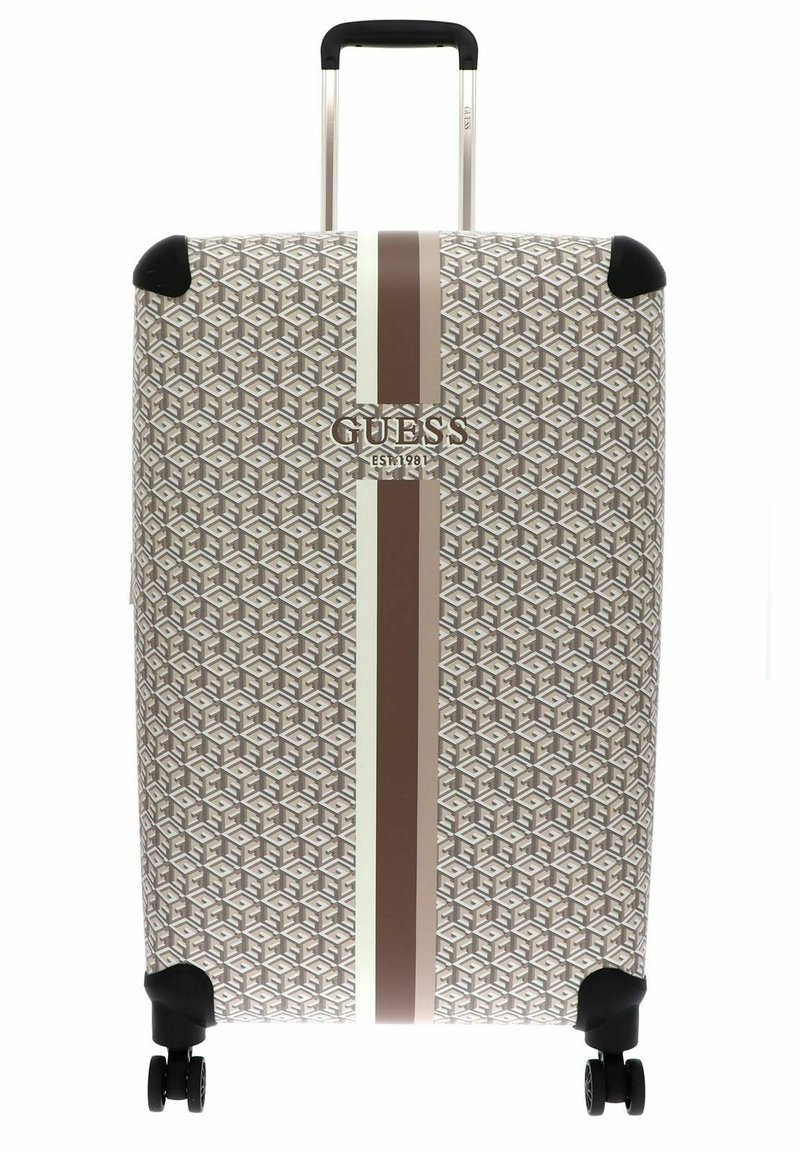Guess Wheeled suitcase sand logo/beige Zalando.de