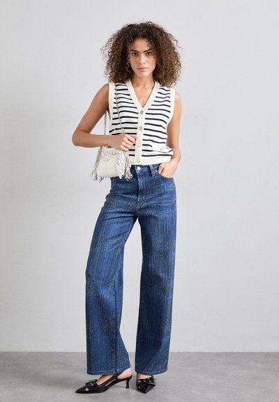Maje Wide leg - bleu