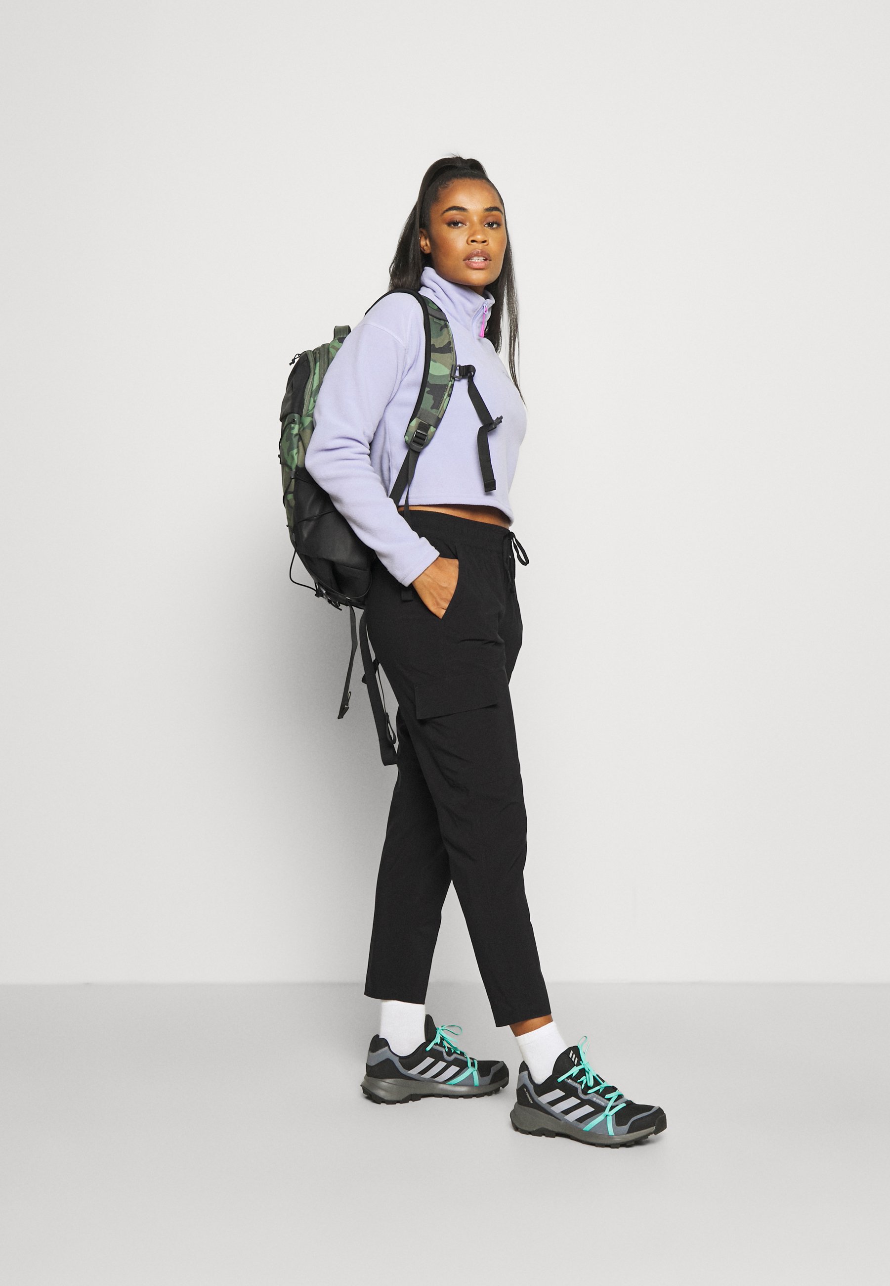 WEARING PANT - Cargo trousers - schwarz 