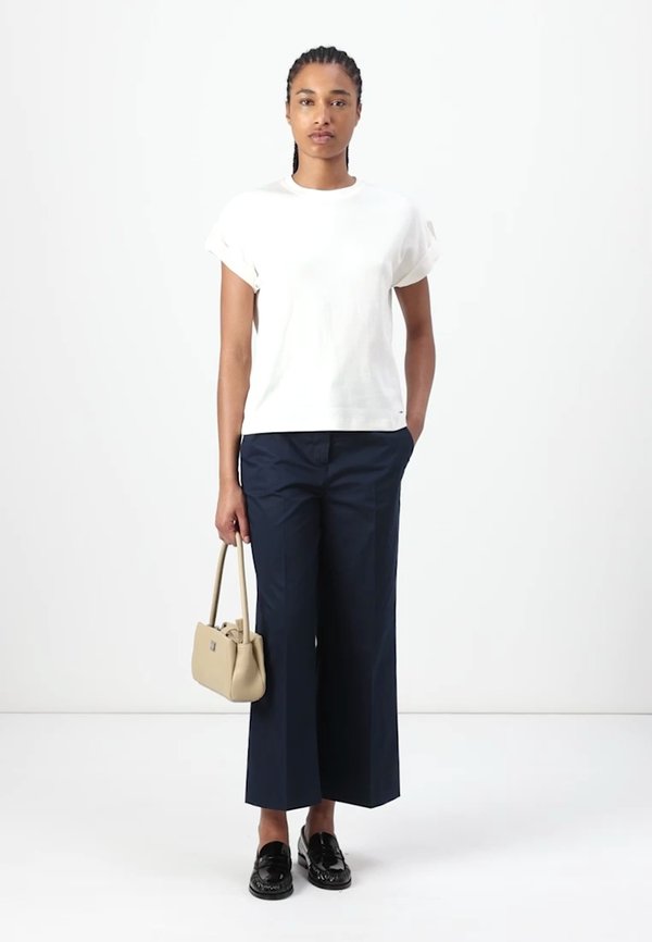 WIDE LEG ANKLE PANT - Trousers3