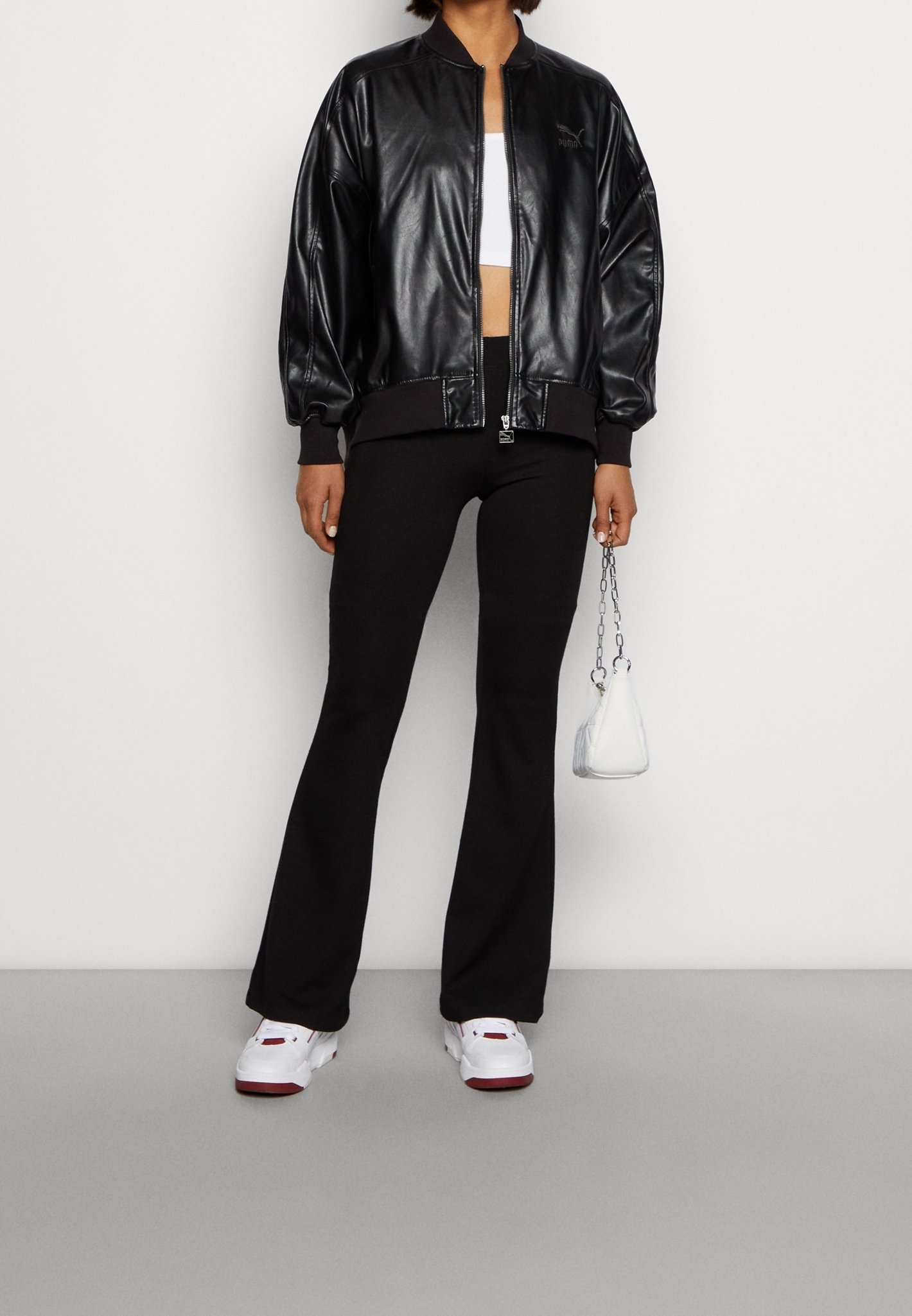 Puma Bomber Jacket - black - (Pre-owned) - Zalando.ie