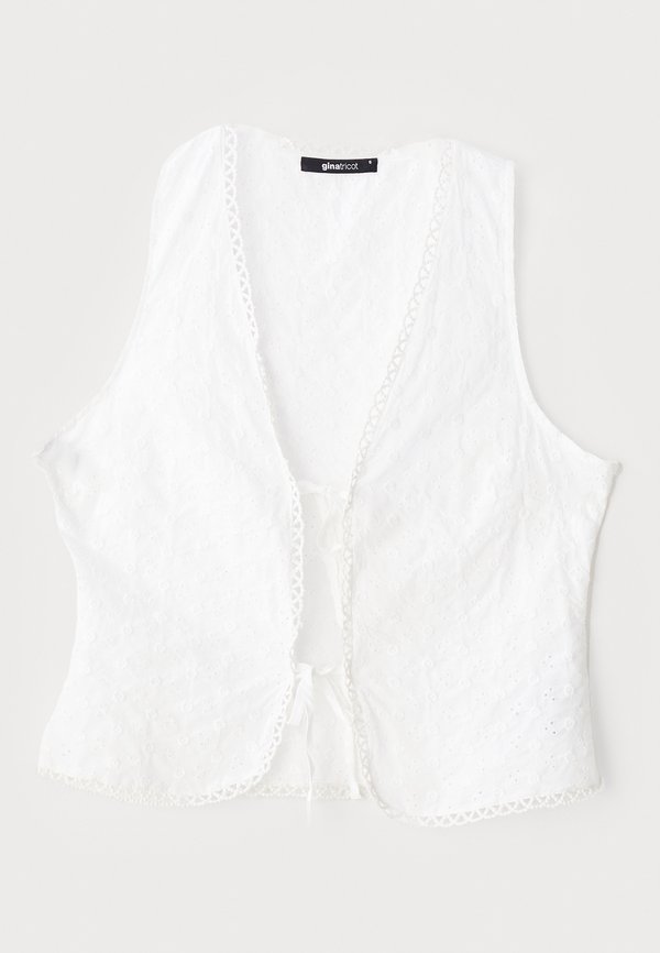ANGLAISE TIE VEST - Blouse3