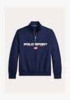 POLO SPORT QUARTER-ZIP SWEATSHIRT UNISEX - Φούτερ - cruise navy/white