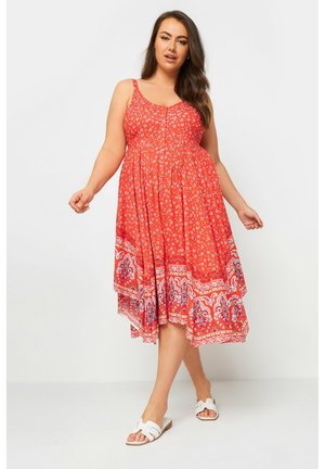 Yours Clothing Freizeitkleid - red