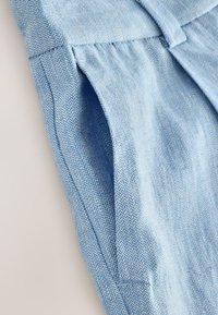 RICH TEXTURED CHAMBRAY - Šortai - blue
